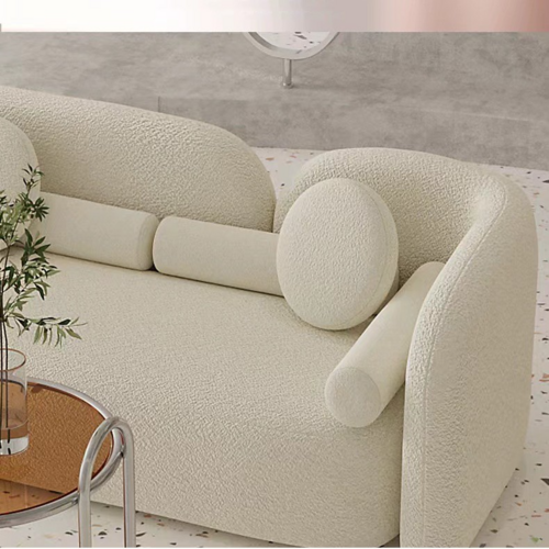 LuneluX_Home™ Sculptura Cloud Curved Sofa