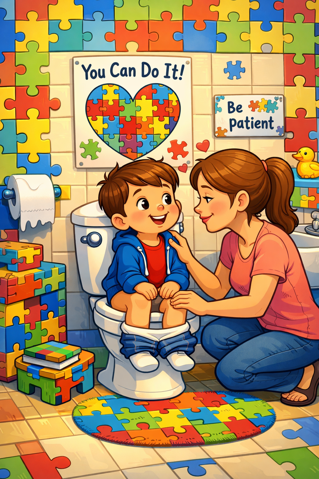 Help Me Go to the Bathroom I Have Autism